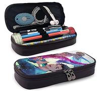 Yuri On Ice Leather Pencil Case, Personalized Pen Bag, Pencil Pouch, Pen Box Stationery Bag,Multifunctional Stationery Box for Boys Girls