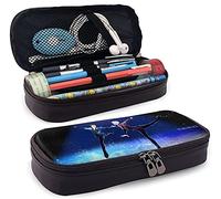 Yuri On Ice Leather Pencil Case, Personalized Pen Bag, Pencil Pouch, Pen Box Stationery Bag,Multifunctional Stationery Box for Boys Girls