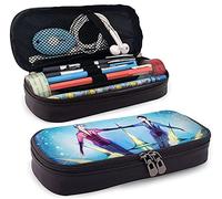 Yuri On Ice Leather Pencil Case, Personalized Pen Bag, Pencil Pouch, Pen Box Stationery Bag,Multifunctional Stationery Box for Boys Girls