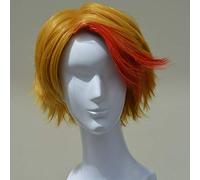 Yuri!!! On Ice Minami Kenjiro Cosplay Wigs Short Golden Red Mixed Heat Resistant Synthetic Hair Wig + Wig Cap AZ-135