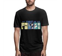 Yuri On Ice T-Shirt Man's Fashion Black Unisex Tees M