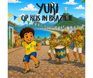 Yuri op reis in Brazilië: Een kinderverhaal en kleurboek over cultuur, vriendschap en avontuur (Wereldavonturen: Reisverhalen en Kleurplaten voor Kinderen)