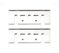 YURIKAI 3-1/4 Inch 82mm TCT Carbide Tipped Planer Blades Replacement For Most Hand-Held Planer 2 Pieces
