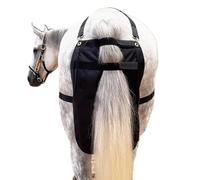 YURIXIANGBAN Horse Manure Bag, Durable Oxford Material Washable Light Weight Horse Diaper for Driving, Easy to Clean Tack Poop Organiser(L)