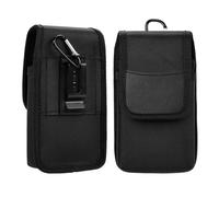 YurMemo Rugged Scanner Holster,Carrying Case Pouch for Zebra TC21 TC26 TC51 TC52 TC53 Most Handheld Barcode Scanner & Mobile Phone Under 7.3 Inch,with Belt Loops & Metal Clip