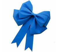 Yurosiay Giant Bows DIY Super Large Bow Decorative Large Decorative Bows Hanging Giant Bow Wedding Car Bows Christmas Bows Giant Decorative Bow for Party House Light Blue 75 cm