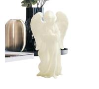 Yurosuis Angel Statue Glow in Dark Praying Tabletop Sculpture
