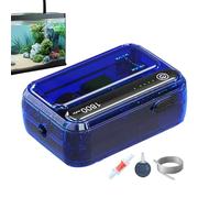Yurosuis Aquarium Air Pump - USB Rechargeable Fish Tank Aerator | Quiet Portable Aquarium Air Pump for Fishing Hydroponic Live Bait Pond Freshwater Saltwater