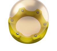 Yurosuis Bowling Rotating Ball Cup | Rotating Multi Angle Grip Non Slip Universal | Spare Balls Holder Spinner - for Optimal Performance Cleaning Polishing Sport Maintenance Grinding