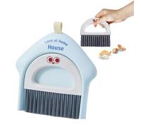 Yurosuis Broom with Dustpan Combo Set - Cartoon Sweeping Cleaning Duster | Broom Dustpan Set - for Home House Kitchen Keyboard Indoor Outdoor Floor Dorm Garage