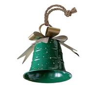 Yurosuis Christmas Bell Ornaments, Holiday Decoration with Bow, Christmas Tree Ornaments, for Home Dinner School Restaurant Cafe Shopping Mall Wedding Family Gathering Winter Celebration