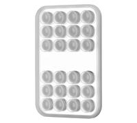 Yurosuis Double-Sided Suction Base Mobile Phone Holder, Silicone Suction Handle with Mirror, for Desk, Car, Wall, Shower, Men, Women, Driving on the Go