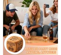 Yurosuis Fun Drinking Games for Adults,Funny Interactive Activities - Adults Dice Decision Board Game - for Gathering Home College Couples Friends Family Group Activity