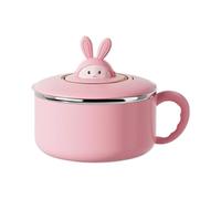 Yurosuis Large Bowl with Lid,1200ml Large Capacity Dinnerware,Stainless Draining Salad Container for Lunch - for Rice Soup Fruit Sandwiches Vegetable Dormitory Home Kitchen Commuting