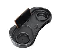 Yurosuis Stroller Snack Tray Removable | Anti-Slip Travel Stroller Tray Clamp | Attachment Adapter Multi Functional for City Walking Urban Commuting Hiking Family