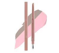 Yurosuis Under Eye Highlighter, Two-color Silkworm Highlighter Pen Makeup, 2.5g Correct Dark Circles Eyeshadow for Women Face Travel Youth Girl Birthday Party