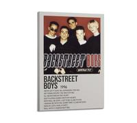 YURQWHRB Backstreet Boys by Backstreet Boys Poster Wall Art Canvas Aesthetic Cover Vintage Poster Decorative Painting for Rooms 08x12inch(20x30cm) Frame-style