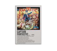 YURQWHRB Captain Fantastic And The Brown Dirt Cowboy by Elton John Poster Wall Art Canvas Aesthetic Cover Vintage Poster Decorative Painting for Rooms 08x12inch(20x30cm) Unframe-style