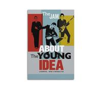 YURQWHRB The Jam-About The Young Idea Poster Wall Art Canvas Aesthetic Cover Vintage Poster Decorative Painting for Rooms 08x12inch(20x30cm) Unframe-style
