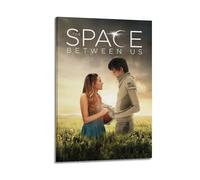 YURQWHRB The Space Between Us Poster Wall Art Canvas Aesthetic Cover Vintage Poster Decorative Painting for Rooms 08x12inch(20x30cm) Frame-style