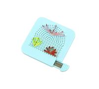 YURROAD Quilling Board with Pins & Storage Drawer, Compact Paper Quilling Shaping Board for More Even Coils, Petals, Leaves, Cards and Decorative Craft Details