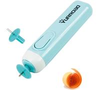 YURROAD Quilling Tool Electric Slotted Tool Electric Quilling Pen Automated Quilling Paper Volume Curling Pen for Beginners Quilling Paper Crafts