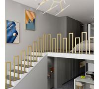 yurstcggh Handrails for Outdoor,U-Shape Railing Outdoor,Floor Mount Banister Handrail,U-Shaped Stair Rail,for Garden Backyard House Entrance Steps,Floor-Mount with Kit 95cm