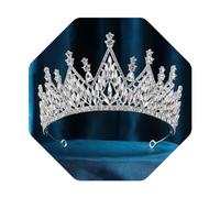 yuruyi Queen Crown for Women，Princess Crown Tiara for Bride，Rhinestone Headpiece and Crowns for Girls Headband for Birthday Prom Pageant Cosplay Party Celebration