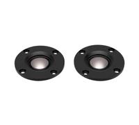 Yusat 2 Inch Tweeter Speakers 20W 52mm Ti Diaphragm Dome for Car Home Soun | ABS Metal Construction, Wear Resistant, 20W Rated Power, Seamless Replacement for Car Stereo or Home