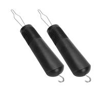 Yusat 2Pcs Button Hook and Zipper Pull Helper One Handed Dressing Aid with C Hook for Zippers and Button for Limited Mobility