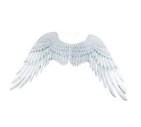 Yusat 3D Angel Wings Fairy Wings Costume with Flexible Shoulder Strap for Halloween Cosplay Party Carnival Adults Teens (Sky-blue)