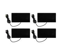 Yusat 4 Pack USB Heating Pads, Washable Electric Heating Pads for Shoulder, Neck, Waist, Back, Belly, Pets, Pets, Carbon Fiber Heat Sheets, Compatible with