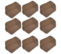 Yusat 50pcs Seed Starter Plugs Growth Plugs Rooting Excellent Air to Water Ratio with Micronutrients for Hydroponic Seedling Flower Sowing Cutting