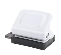 Yusat 6 Hole Punch Tool 20 26 30 Hole Paper Punch for Loose Leaf Notebook with Positioning Column Marking Line and Detachable Waste Tray for A4 B5 A5 Planners Crafts Booklets