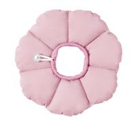 Yusat Adjustable Cat Cone Collar Soft Recovery Collar for Cats Pet Cone Prevent Licking Wound with Cute Pillow Design for Post Surgery Grooming Nail Trimming (Pink)