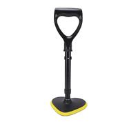 Yusat Adjustable Mobility Aid Standing Support Device Lightweight Aluminum Frame with Non Slip Base for Individuals with Limited Standing Ability (Black)