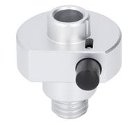 Yusat Aluminum Alloy Prism Pole Adapter, Length 36mm, Quick Release Prism Surveying Pole Adapter for RTKI GPS Total Station
