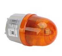 Yusat Berm Warning Light 5W Warning Lamp 5W Signal Light Alarm Lamp 220VAC 360 Full Coverage Water and Dust Proof Screw Fixed with Sound and for Factories Offices (Yellow)
