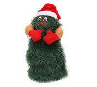 Yusat Dancing Xmas Tree Battery Powered Plush Toy with Rotating Motion | Plush Material, Music and Light Effect, Suitable for Home Party or Christmas Decoration