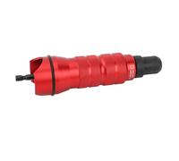 Yusat Electric Rivet Drill Adapter Kit Cordless Rivet Gun Adapter Nut Tool with 6 Interchangeable Heads and Sturdy Case for Installation Maintenance Buildings Cars Elevators
