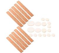 Yusat instrument claret 24×10×3 clarinet accessories kit bb key 17pcs sound hole pads 10pcs cork sheets