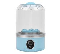 Yusat Portable Washing Machine Cordless Mini Ultrasonic Washer with Advanced Ultrasonic Technology for Underwear Socks Travel Camping (Blue)