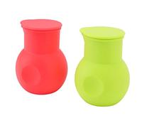 Yusat Silicone Chocolate Melting Pot Microwave Melter Bowl with Lid and Spout for Baking Chocolate Butter Sauce
