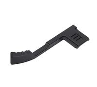Yusat Thumb Grip Cold Shoe Cover Thumb Rest Hand Grip Camera Accessory for S9 Ergonomic Aluminum Alloy Up Support with Wavy Texture 8g Lightweight (Black)