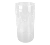 Yusat Transparent Cylindrical Jumping Spider Enclosure Front Opening Terrarium with Secure Latch Door for Tarantulas Arboreal Spiders Lizards Snails 6x6x12in