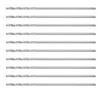 Yusat Twist Drill Bit mini drill bit micro pin vice 0.75mm HSS straight shank stable structure plastic storage case for pearl beads punching jewelry processing and m