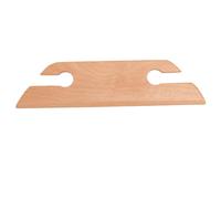 Yusat Wooden Weaving Shuttle Portable Smoothly Weaving Shuttle for Inkle Looms Table Looms (Trapezium Shaped)