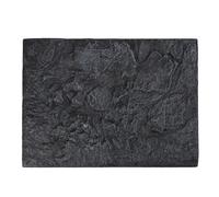 YuShaTra 3D rium Background Wall, Fish Background with Vivid Fine Crafted, like Rock and Mountain Curves for Tropical or Desert oam l to Cut for Reptiles (E)