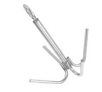 YuShaTra 4 Claw 316 Stainless Steel, Boat Grappling Hook, Marine Hardware with Compact Size, Lightweight Grapnel for Yacht, Fishing, Outdoor Adventure and Survival Activities