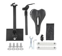 YuShaTra Electric Scooter Replacement Seat, Adjustable Scooter Saddle for MAXG30, Shockproof Scooter Seat with Ergonomic Soft Cushion, Height Adjustable Aluminum Alloy Seat for Adults and K